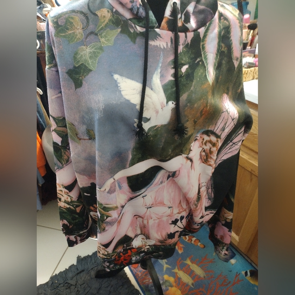 Enticing Realms Fairy Hoodie/ Current Mood_Dolls Kill/M_L/NWT/ Oversized